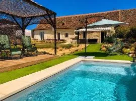 La grange en pierre - chic & piscine privée