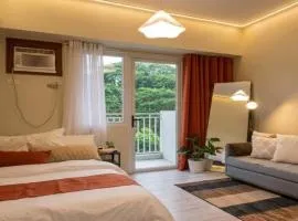 Staycation Maia Escapes Studio Apartment with Balcony and Pool view at Amaia Steps Altaraza Bulacan 5 mins from SM Tungko