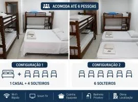 Loft 3 Próximo ao Centro e Shopping até 6 Pessoas