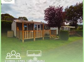 Séjour Normandie - Houlgate - Mobilhome confort 2ch-4p avec clim - Camping 5 étoiles - 262, hôtel à Houlgate