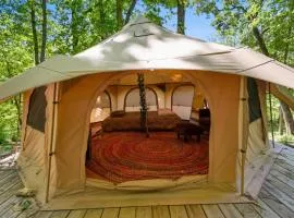 RRG Glamping Tent, Heated, Fire Pit, Hot Tub