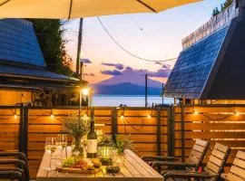 城ヶ島 浦ノ間邸 デザイナーズ古民家サウナヴィラ 富士山ビューBBqテラス付