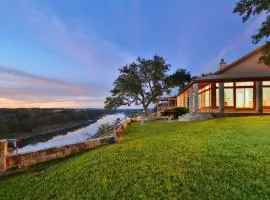 Regal Riverfront Home with 2 Cabins - 2 Miles to Marina