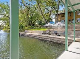 Two-Story Waterfront Retreat with Boat Dock, Two Firepits & Two Kayaks