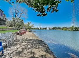Dog-Friendly Water View Condo with Inviting Porch, AC, W/D, & Modern Charm