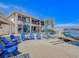 Luxury LBJ Lake House in Horseshoe Bay with Open Water, Boat Dock, Swimming