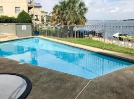 Contemporary, Dog-Friendly Townhouse with Balcony, Pool & Day Docks