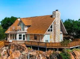 Lovely 2-Story Home with Upper & Lower Decks, Gorgeous Lake & Hill Country Views