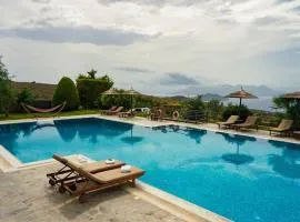 Villa Marini Aegina - Panoramic Sea Views, Pool side retreats & privacy