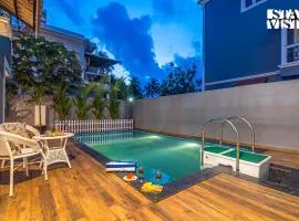 StayVista at Anya Nirvana with Lawn, Jacuzzi