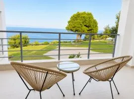 Sea view villa Afitos 150 m from the sea