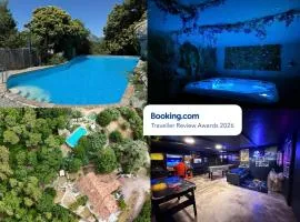 Domaine Le Rocher d Argent avec Piscine Extérieur ,Jacuzzi Intérieur et Salle de jeux