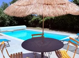 Maison familiale à Cugnaux , 2 Chambres , Jardin , Piscine et Parking