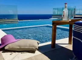Zax sea view villas 4-Villa heated Pool Complex