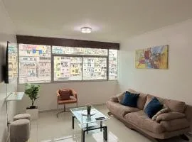 Comfortable apartment ideal for families, with parking included