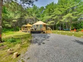 Unique Yurt Cabin Experience in Woods w/ Hot Tub