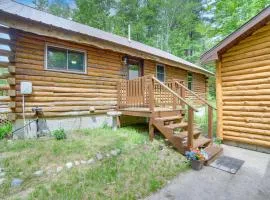 Cozy Manistique Cabin w/ Deck, Grill & Fire Pit!