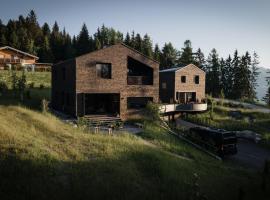 Bürserberg में, होटल Modernes Architektur-Chalet mit Alpenpanorama