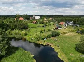 Domki nad rzeką Ełk