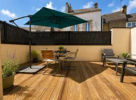Plein centre Auray - Spacieux duplex T2 avec grande terrasse ensoleillée