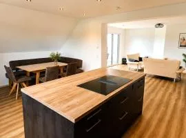 Moderne Bauernhof Wohnung mitten in der Natur