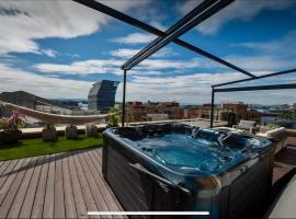 Luxury 3 bed superb view, hotel v Oslu