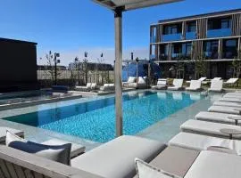 Mėlyna kopa - studio apartment with pool