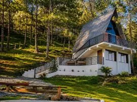 Villa vista a la montaña