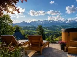 Domek Zyngierka Tatra View - balia I sauna na wyłączność