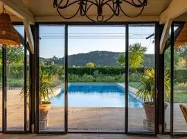 Domaine 6ha - vue Beynac, Castelnaud & Marqueyssac - piscine olympique
