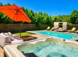 Villa Océane & jacuzzi et piscine chauffée clim fibre drap inclus