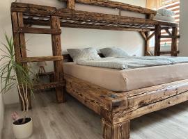 Moderní apartmán Krupka pro 4 - klidná lokalita u Krušných hor, hotel a Teplice