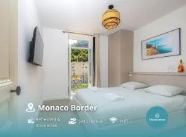 Monaco Border - Cocon avec balcon & vue mer - HA