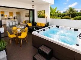 Apartamento Amarillo de Diseño con Jacuzzi Privado