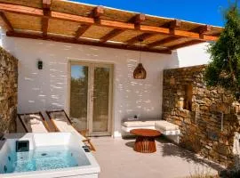 Anastasia's Cycladic House with jacuzzi