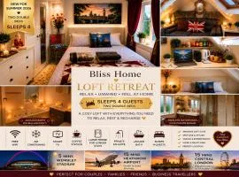 Bliss Home Double EnSuite Room 15 min Heathrow & 15 min London