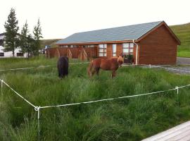 Midsitja, pet-friendly hotel in Varmahlid