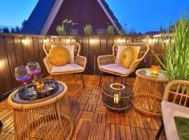 Green Loft Schwarzwald - Dach-Balkon--Musik-Ecke