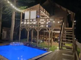 一色の森プライベートサウナからまつ山荘