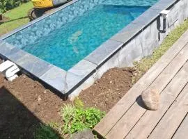 Chalet , vue mer