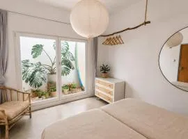 Cozy little apartment with small backyard