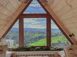 Domki Widokowelove z widokiem na panoramę Tatr - mountain view