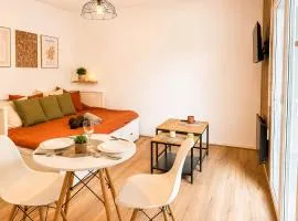 Studio cosy, lumineux, avec terrasse et parking, à 5 minutes du centre Orléans