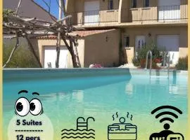 Instants d'Evasion by GC - Jacuzzi - Piscine - Wifi