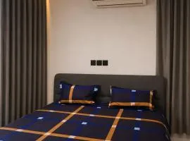I'm home his place
