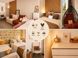 *Cosy Home 20' Paris 25' Disney - Free WIFI*