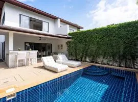 NEW Private Pool 3BR Villa, 5 Min to Beach