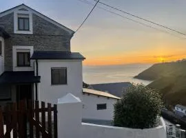 Casa Salitre - Terraza Mirador y Vistas al Puerto de Ortiguera