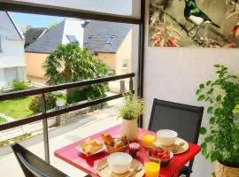 Evasion chic au coeur de la ville et proche plage - Garage privé - Deux chambres