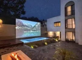 Cottonwood Casarean Layar300inch Heated-Pool Billyard Api-Unggun